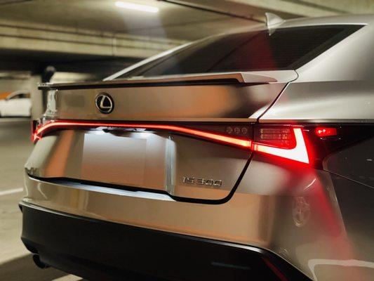 Lexus IS300 tail lights