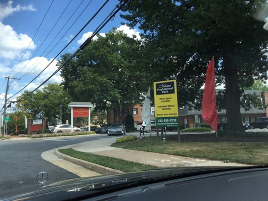 McLean professional plaza entry from street