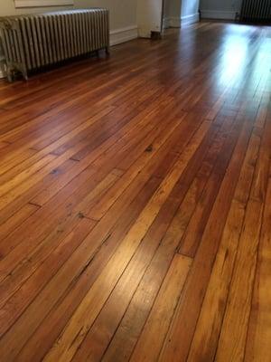 Pine floors