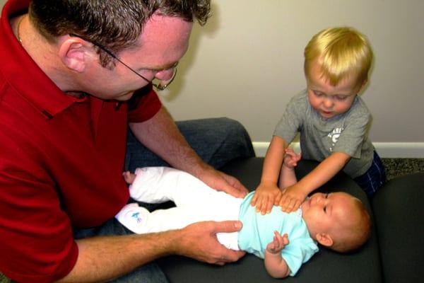 Babies need chiropractic too!