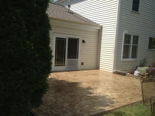 Stamped Concrete Patio