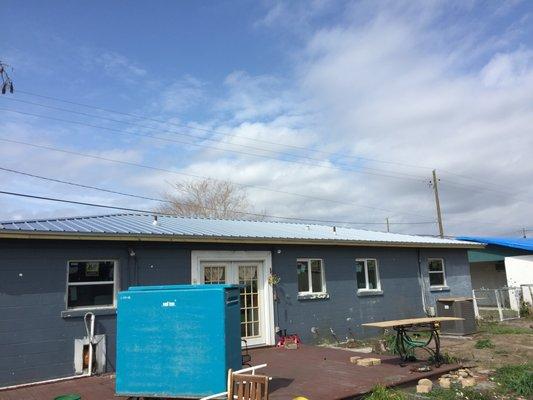 A post-Michael roof done by Southern Construction Service - Metal - 26ga Galvalume