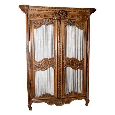 Oak Marriage Armoire