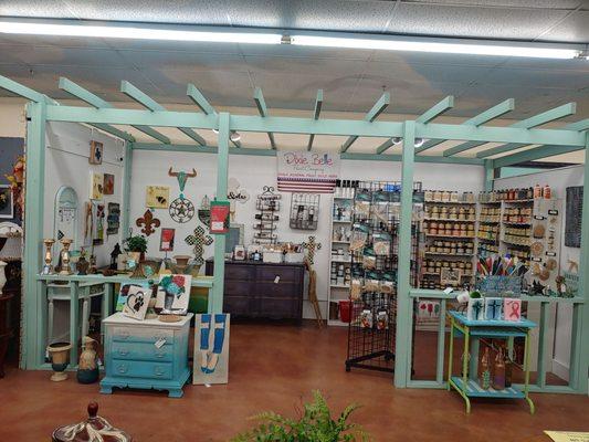 Furnished In Abundance is your one-stop shop for Dixie Belle Paints, painted furniture,  painting accessories, decor, & original art work.