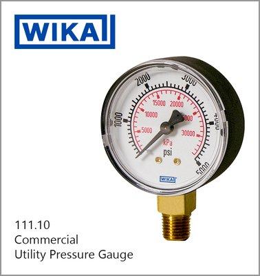 Wika 111.10 Commercial Utility Pressure Gauge