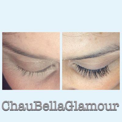 Tired of the lash curler? Get your lashes back with feather light customized lash extensions