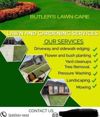 Butlers Lawn & Landscaping Service