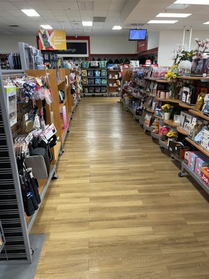 My flooring work at a commercial store