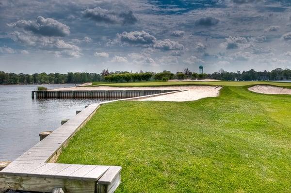 Signature 6th green