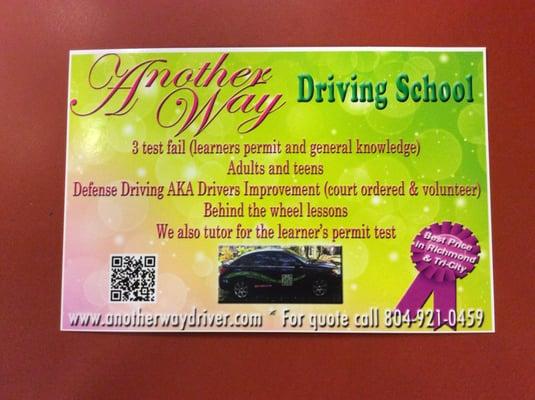 Another Way Driver School