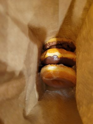 Donuts - we bought 4 - 3 in pic - 5/29/22