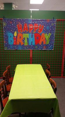 Book a Birthday party