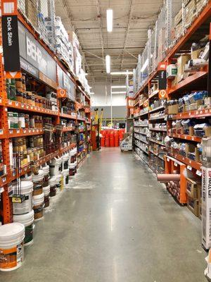 The paint aisle