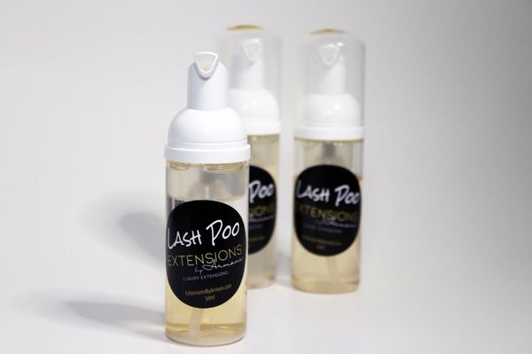 Lash Poo- A Lash cleanser to keep your extensions clean & neat!