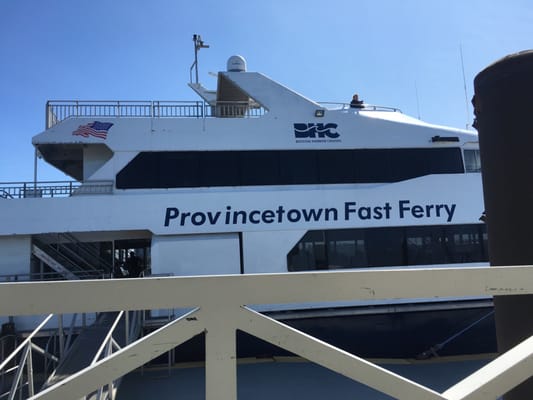 Ferry was bigger than I expected