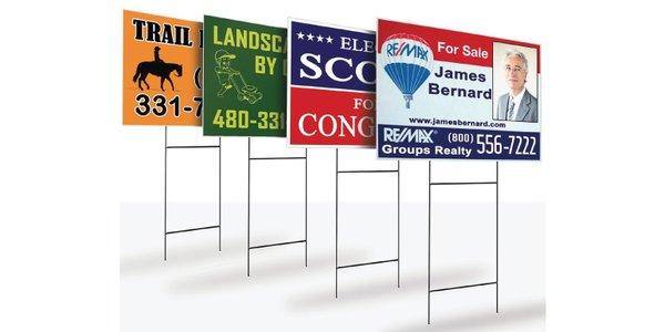 Need a yard advertisement? We do that as well!