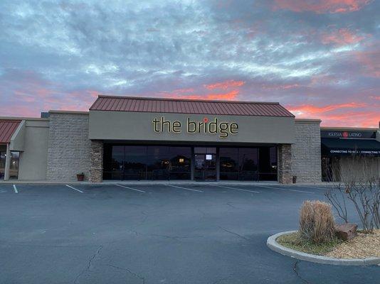 The Bridge Church is located off of 121st and Memorial on the Northeast side. Our services are Sundays at 10:00am and 11:30am bilingual.