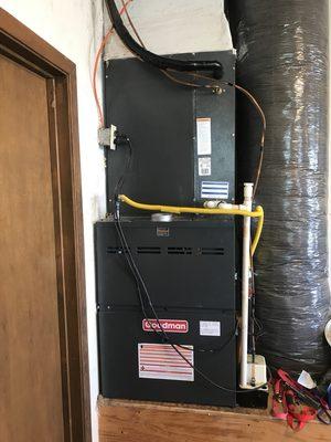 New furnace and coil upgrade