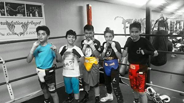 Sparring day in Martinez Ca