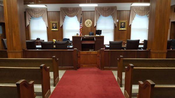 Inside a Courtroom