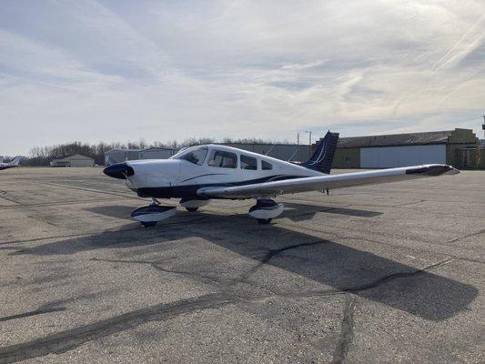 Our Piper Archer, equipped with GFC 500 autopilot