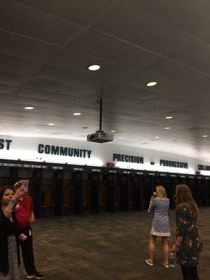 Eagles Locker Room