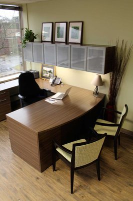 Doctor's office and consultation area