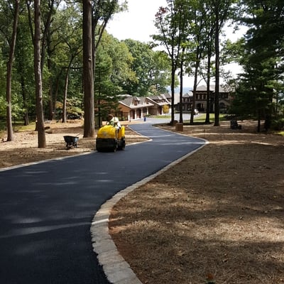 Driveway paving