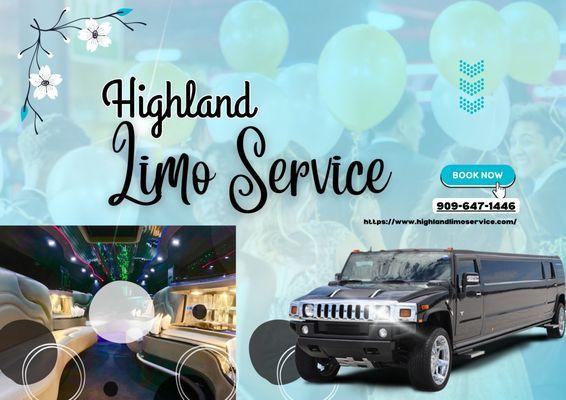 Let your PROM night be a symphony of sophistication & unforgettable memories! 

Highland Limo Service in Highland, CA P - 909-647-1446