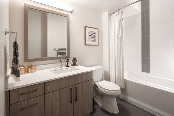 Start and end your day in style with our beautifully designed bathroom spaces.