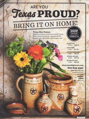 Luling Icehouse Pottery is featured in "Texas Highways" Magazine!