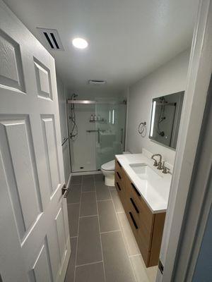 Bathroom remodel