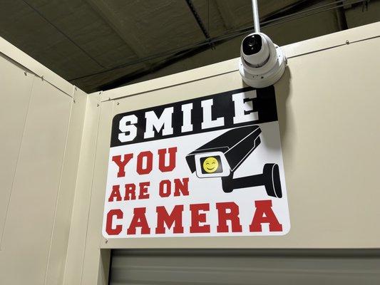 We have 19 cameras watching inside and out to keep you and your valuables safe.