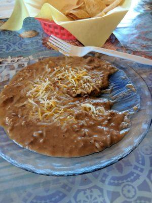 Refried beans...yummy