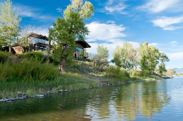 Our Facilities Sit on the Banks of the Yellowstone River