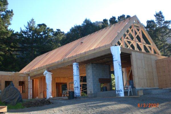 New residence. Big Sur, CA.