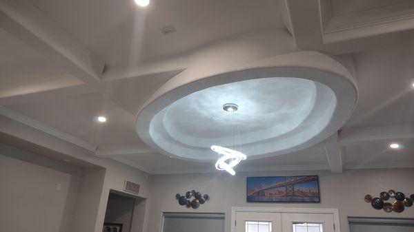 Complete ceiling work