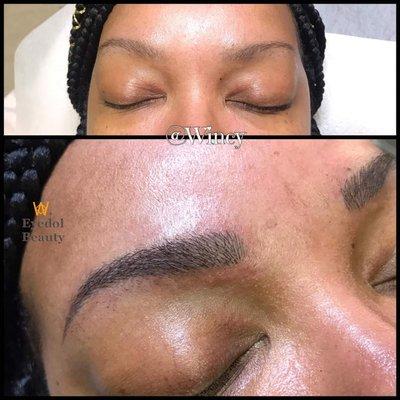 Microblading done by Wincy