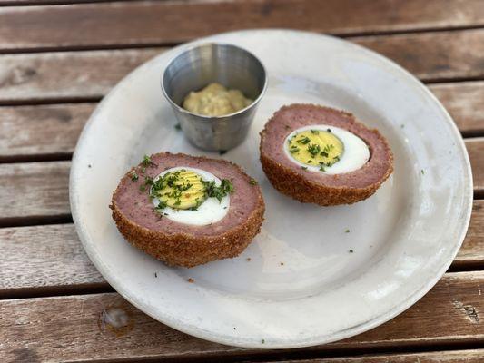 Scotch Egg, very substantial appetizer