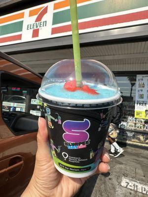 Who got their free Slurpee on 7/11? So perfect on a hot day!