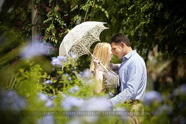 Jacksonville zoo engagement photo session