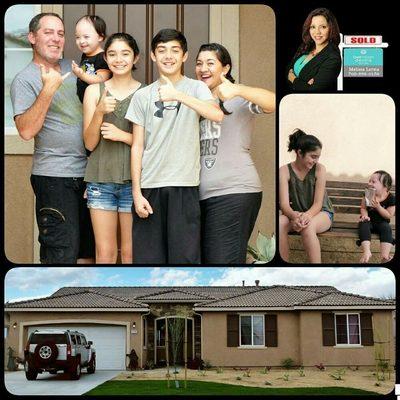 Happy Buyers that I helped purchase a New Construction home!