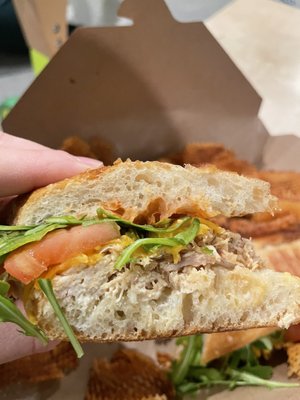 The "Hurricane" Chicken Sandwich