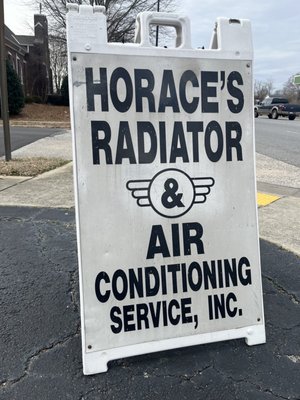 Horace's Radiator & Air Conditioning Service Inc