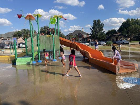 Splashing in the Texas Heat