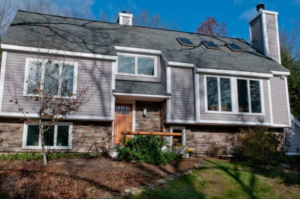 New roof, gutters, siding, windows and porch by Harry A. Starr & Son