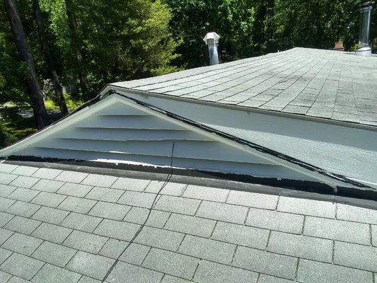 After gable vent