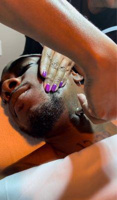 Microdermabrasion Treatment- Helps prevent those pesky ingrown hairs, uneven skin tone and textured skin.