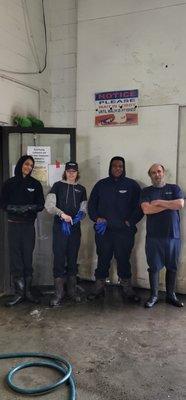 The crew that cleaned my truck