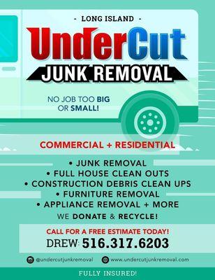 JUNK REMOVAL  INFORMATION